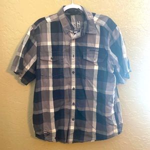Men’s rarely worn Harley Davidson Short Sleeve Button Down Large